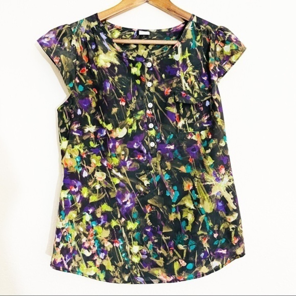 J. Crew Short Sleeve Top Small